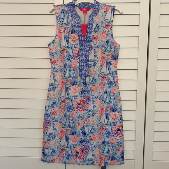 NWT Lilly Pulitzer Larsen Shift Dress - Picture 6 of 12